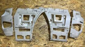 8045507 Bmw 08-13 E88 E82 135i M-sport Rear Bumper Right And Left Bracket Mount Set Oem