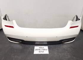 8064760 Bmw 16-19 Oem G11 G12 M Sport Rear Bumper Cover Panel With Pdc Option White 300