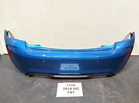 8079560 Bmw 16-21 Oem F87 M2 Coupe Rear Bumper Cover With Pdc Blue C16