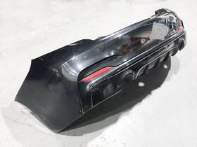 870792 Bmw 14-21 M235i M240i F22 F23 M-performance Rear Bumper Cover Black Sapphire 15