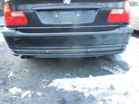 Bcr-50315 Bmw 2001-2005 325i Rear Bumper Cover Without Trailer Hitch Oem 668
