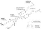 E25mwm-ch Body -pipe Exhaust 2.5 System Challenger 70-74 "