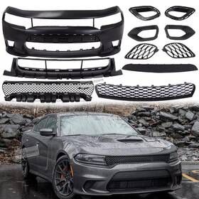 5pp39tzzac Bodykits Store2024 For 2015- 2021 2022 2023 Dodge Charger Srt Style Front Bumper Cover Kit Complete