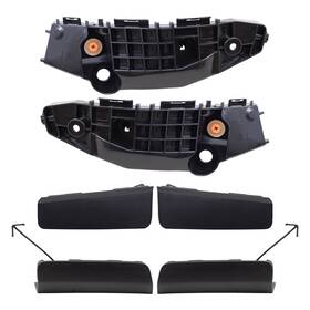 6449-0036lrc6 Brock Front Grille Opening Covers Bumper Cover Retainers And Hole Fit 19-21 Rav4