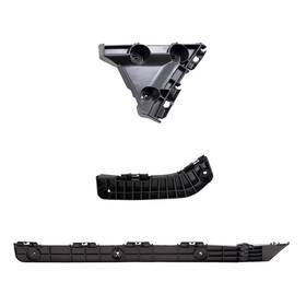 6449-0037rc3 Brock 3 Pcs Bumper Bracket Cover Retainer &side Support For 07-11 Camry