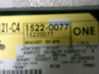 15220077 Bumper Chevrolet Rear Bracket 1522077
