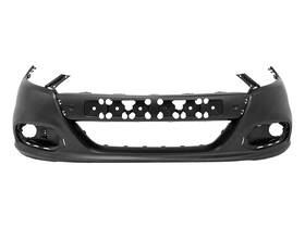 Ch1000a29 Bumpers That Deliver New Primered Front Bumper Cover Fascia For 2013-2016 Dodge Dart With Tow 13-16