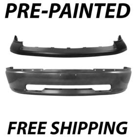 Ch1002385 Bumpers That Deliver New Painted To Match Front Face Bar Upper Cover Kit For 2009-2012 Dodge Ram 1500