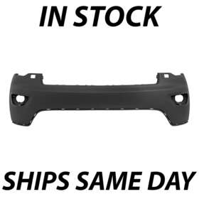 Ch1014130 Bumpers That Deliver New Primered Front Bumper Cover For 2017-2021 Jeep Grand Cherokee With Washers