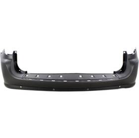 Bumpers That Deliver Ch1100970 New Primered - Rear Bumper Cover Replacement For 2011-2020 Dodge Grand Caravan