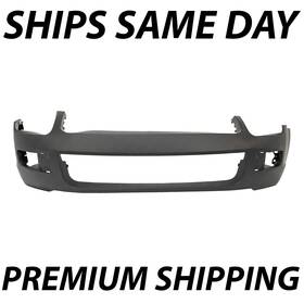 Fo1000596 Bumpers That Deliver Primered Front Bumper Cover Fascia Ships Unfolded For 2006-2009 Ford Fusion