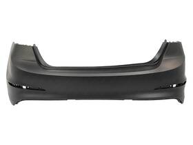 Hy1100212 Bumpers That Deliver New Primered Rear Bumper Cover Replacement For 2017-2018 Hyundai Elantra Sedan