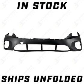 Ki1014130 Bumpers That Deliver Primered Front Upper Bumper Cover Ships Unfolded For 2024 2025 2026 Kia Seltos