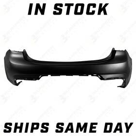 Ki1100216 Bumpers That Deliver New Primered - Rear Bumper Cover Replacement For 2018 2019 2020 Kia Rio Sedan