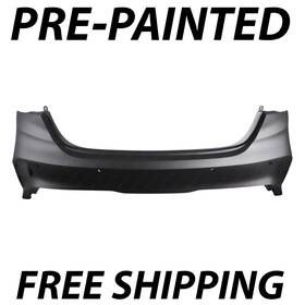 Ki1100241 Bumpers That Deliver New Painted To Match - Rear Bumper Cover For 2022 2023 2024 Kia Forte With Park