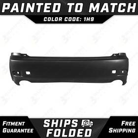 Lx1100140 Bumpers That Deliver New Painted 1h9 Nebula Gray Rear Bumper Cover For 2009-2013 Lexus Is250 Is350