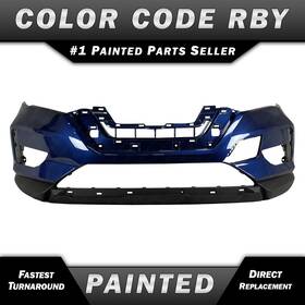 Ni1000316 Bumpers That Deliver New Painted Rby - Blue Front Bumper Cover Fascia For 2017-2020 Nissan Rogue