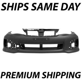 Su1000167 Bumpers That Deliver Primered Front Bumper Cover Ships Unfolded For 2011-2014 Subaru Impreza Wrx