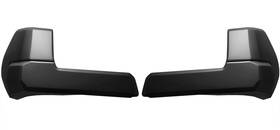 Gt1002 Bumpershellz New Matte Black Rear Bumper Side Cap Overlay Set For 2024-2026 Tacoma No-sensors