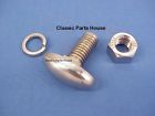 C383901 Cph Chevy Truck Bumper Bolt Oval Stainless Gmc