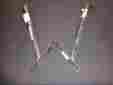 C5zz-17a975-a C5zz-17a976-a Ford 1965 Mustang Nos Right And Left Outer Bumper Brackets 1966