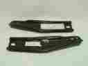 C645 C644 1969 Camaro Front Inner Frame Extension Bracket Set Pair To Bumper Mount