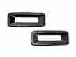 Ca-190003-bk Drake Muscle Car 2010-13 Camaro Black-billet Back-up Light Bezels