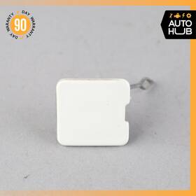 10348264 Cadillac Xlr Front Bumper Tow Hook Eye Cover Cap White Oem