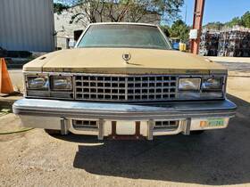 105-00762 Cadillac 1976 1977 1978 1979 Seville Oem Complete Front Bumper
