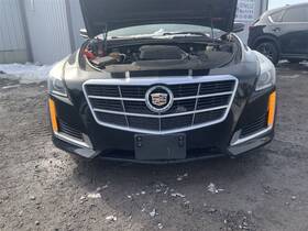 105-01699 Cadillac 2014-2015 Cts Sedan Front Bumper Without Park Assist Pc-gba Oem