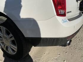 187-01576 Cadillac Rear Bumper Cover Upper With Park Assist Opt Uft Fits 13-16 Srx 785693
