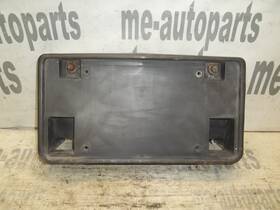 3527318 Cadillac 94-96 Deville Front Bumper Holder License Plate Trim Oem