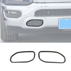 Jmg2022062709 Carbon Fiber Front Bumper Grille Grill Cover Trim Frame For Dodge Ram 1500 2018