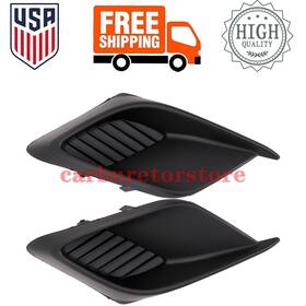 Bhn150c21a Carburetorstore 606278444043 Bhn150c11a For 14-16 Mazda 3 Front Bumper Fog Light Covers Textured Rh And Lh Side
