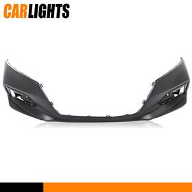 C-02bum133aabk Carlights Black Primed Front Bumper Cover Fit For 2018-20 Honda Accord Sedan Without Sensor
