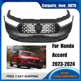 71101-30a-a000 Carparts Love Auto For Honda Accord Sedan 2023-2024 Front Bumper Cover Grille Fog Light Lip Bracket