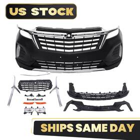 Carparts Love Auto 84792999 For 2022-2024 Chevy Equinox Lt Rs Ls Front Bumper Complete With Sensors Fog Lights