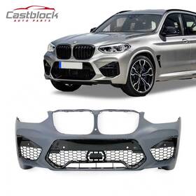 16979516 Castblock Fit 2018-2021 Bmw X3 G01 X4 G02 Upgrade To X3m M Style Front Bumper Kit Grill