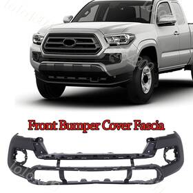To1000415 Cequent Unbranded New Primed Textured Front Bumper Cover Fascia For 2016-2023 Toyota Tacoma Pickup