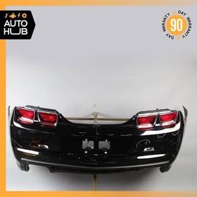 22894196 Chevrolet 12-13 Camaro Zl1 Rear Bumper Cover Assembly Black Oem