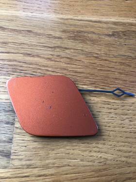 25980569 Chevrolet 2013-2016 Chevy Trax Rear Bumper Tow Eye Hook Cover Cap Oem Gm Orange