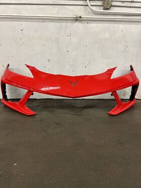 84744479 Chevrolet 2020 2021 2022 2023 Corvette Front Bumper Cover Oem Used Damaged