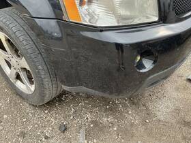 105-00180a Chevrolet Truck Front Bumper With Steel Reinforcement Black Fits 07-09 Equinox 771550