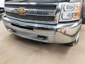 105-00189n Chevrolet Truck Front Bumper Chrome Hybrid Fits 12-13 Silverado 1500 Pickup