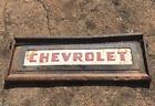 Chevrolet Vintage Chevy Truck Patina Tailgate Oem Pinterest