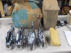 987522 Chevy Guards Set Bumper Nos Chevrolet Bel 1957 57 Rear Air Front