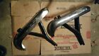 Chrome With Like New Vintage Datsun Rear Bumpers Brackets Bumperettes