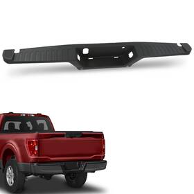 Cnnell0912-333 Cnnell Fit For 15-20 Ford F-150 Rear Bumper Top Step Pad Cover With Tow And Park Aid