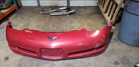 10402381 Corvette 97-04 C5 Front Bumper Cover Red 7688