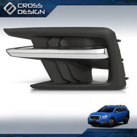 57731xc03a Crossdesign Big032704 Front Bumper Fog Lamp Cover Driver Left Fit For 2019-21 Subaru Ascent